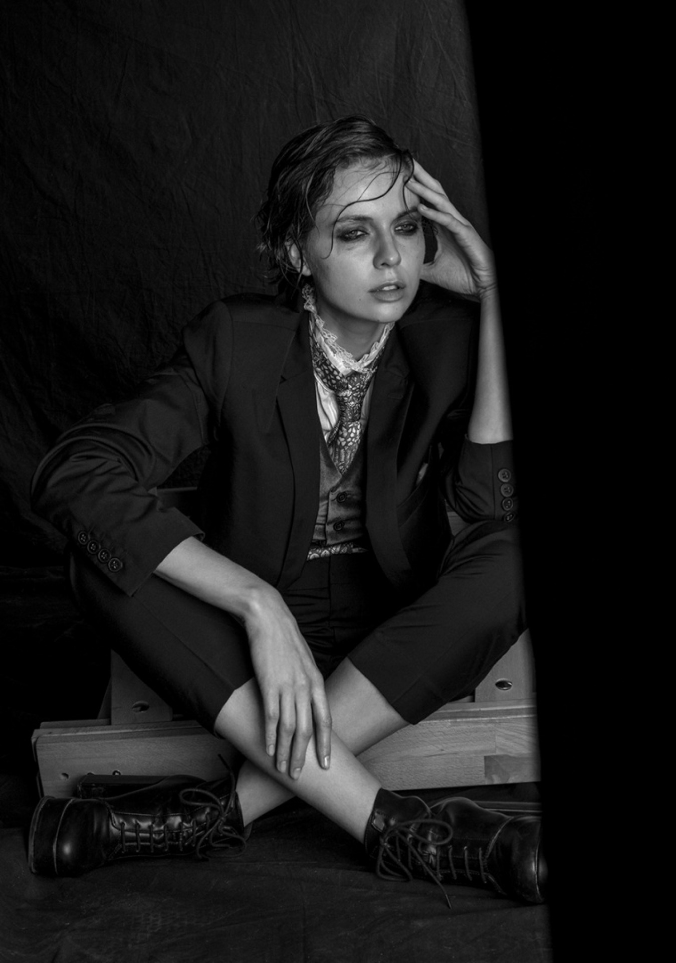 Adrienn hungarian woman model