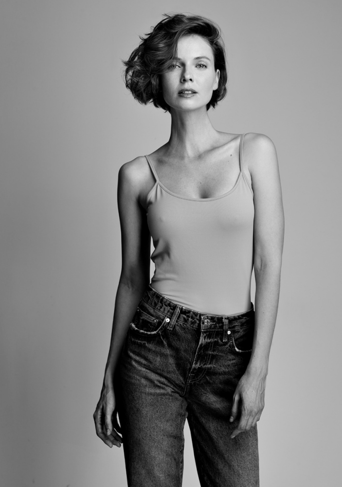 Adrienn hungarian woman model