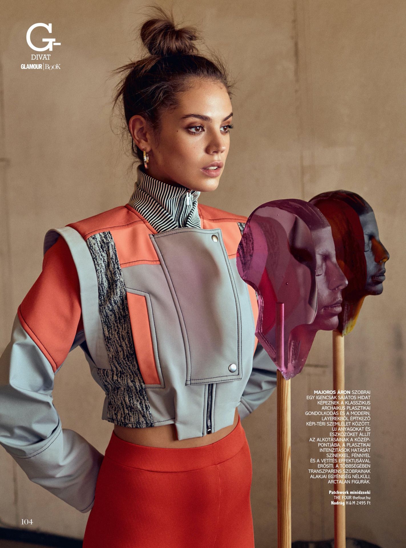 Berta hungarian woman model