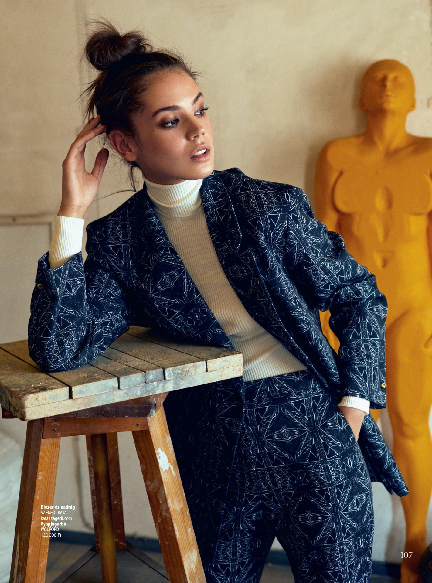 Berta hungarian woman model