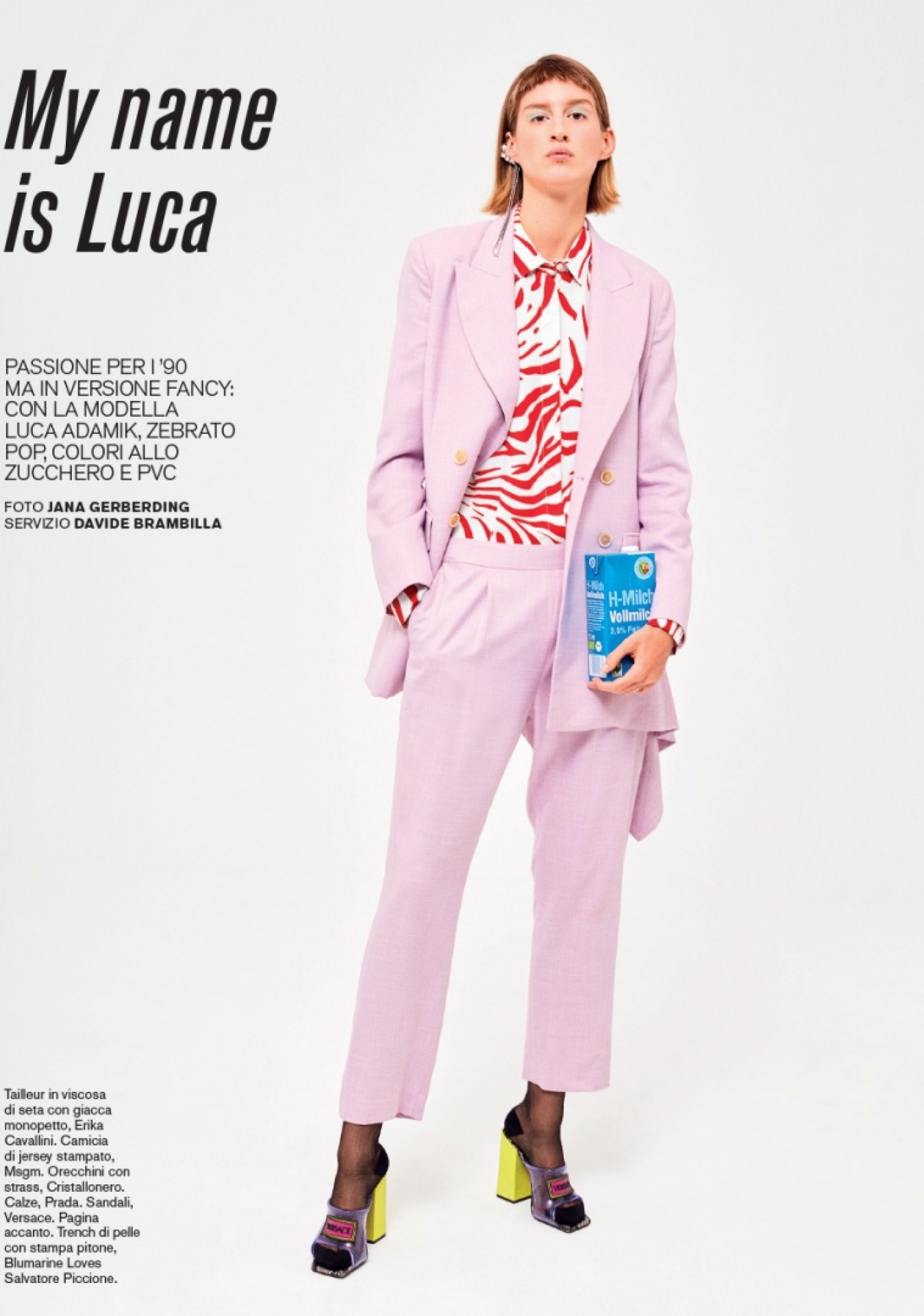 Luca magyar női modell