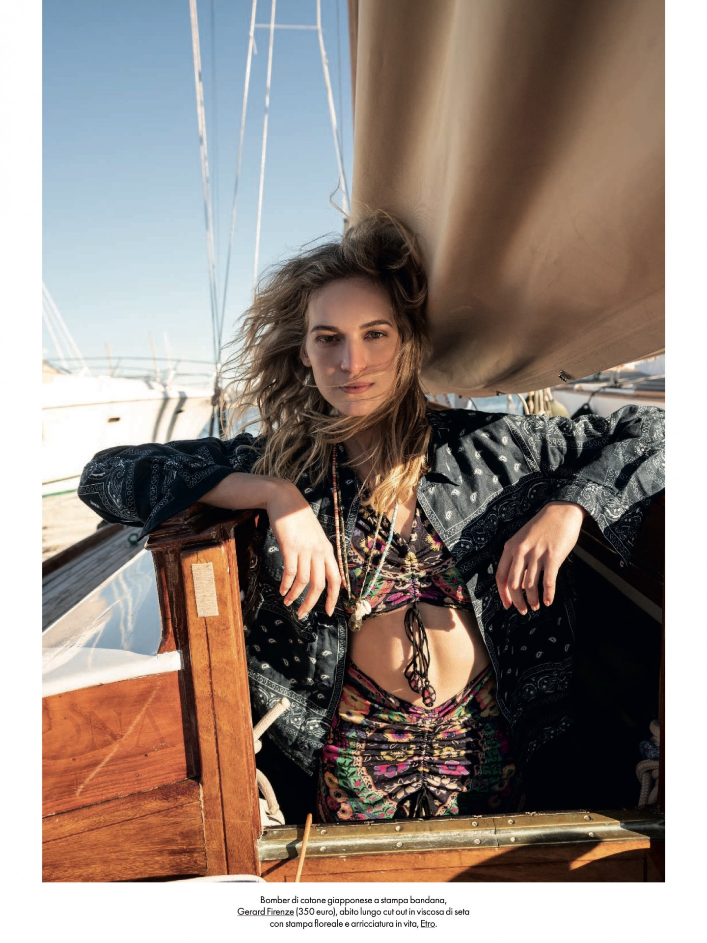 Vanessza az Elle Italy Magazinban