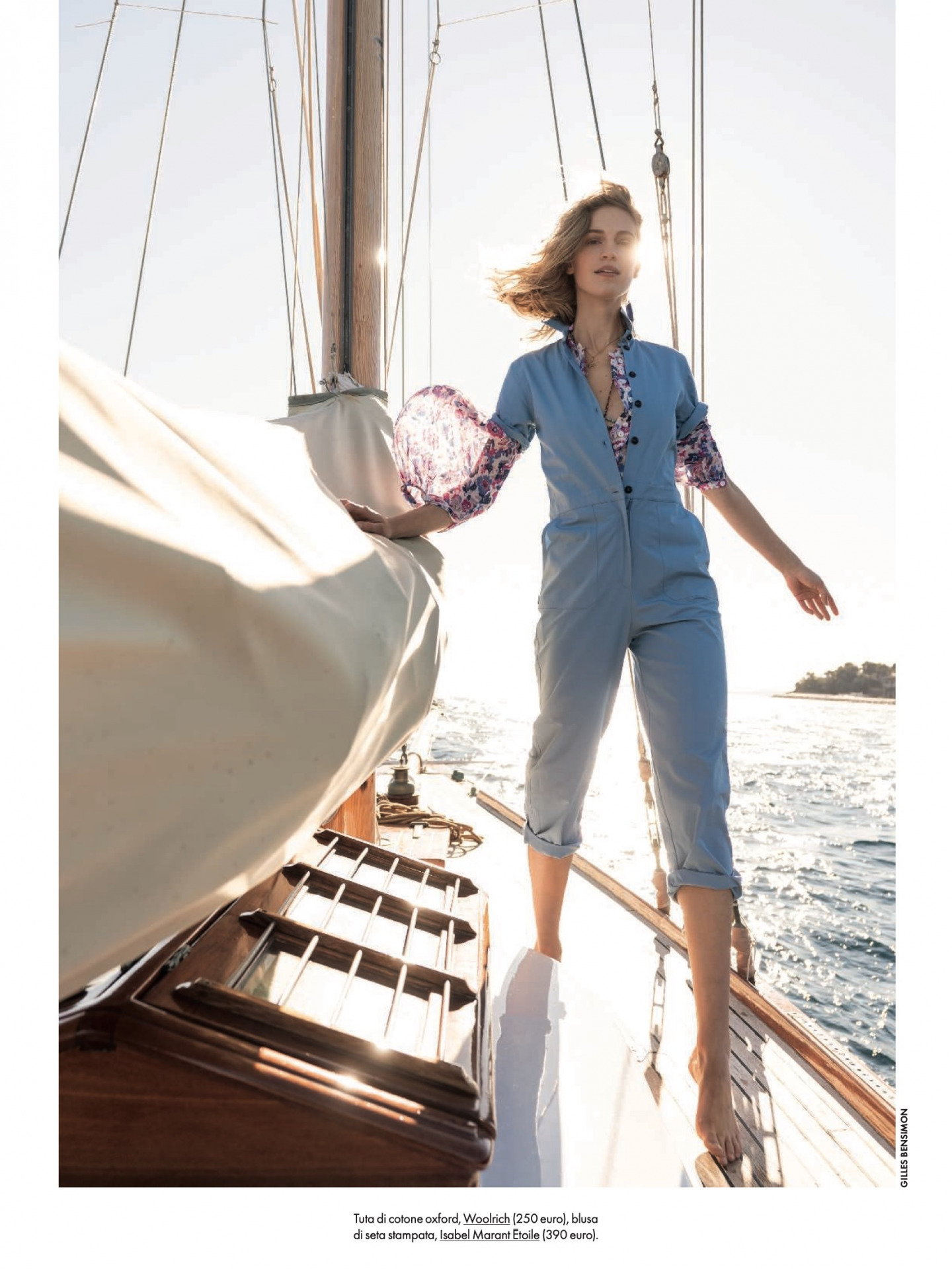 Vanessza az Elle Italy Magazinban