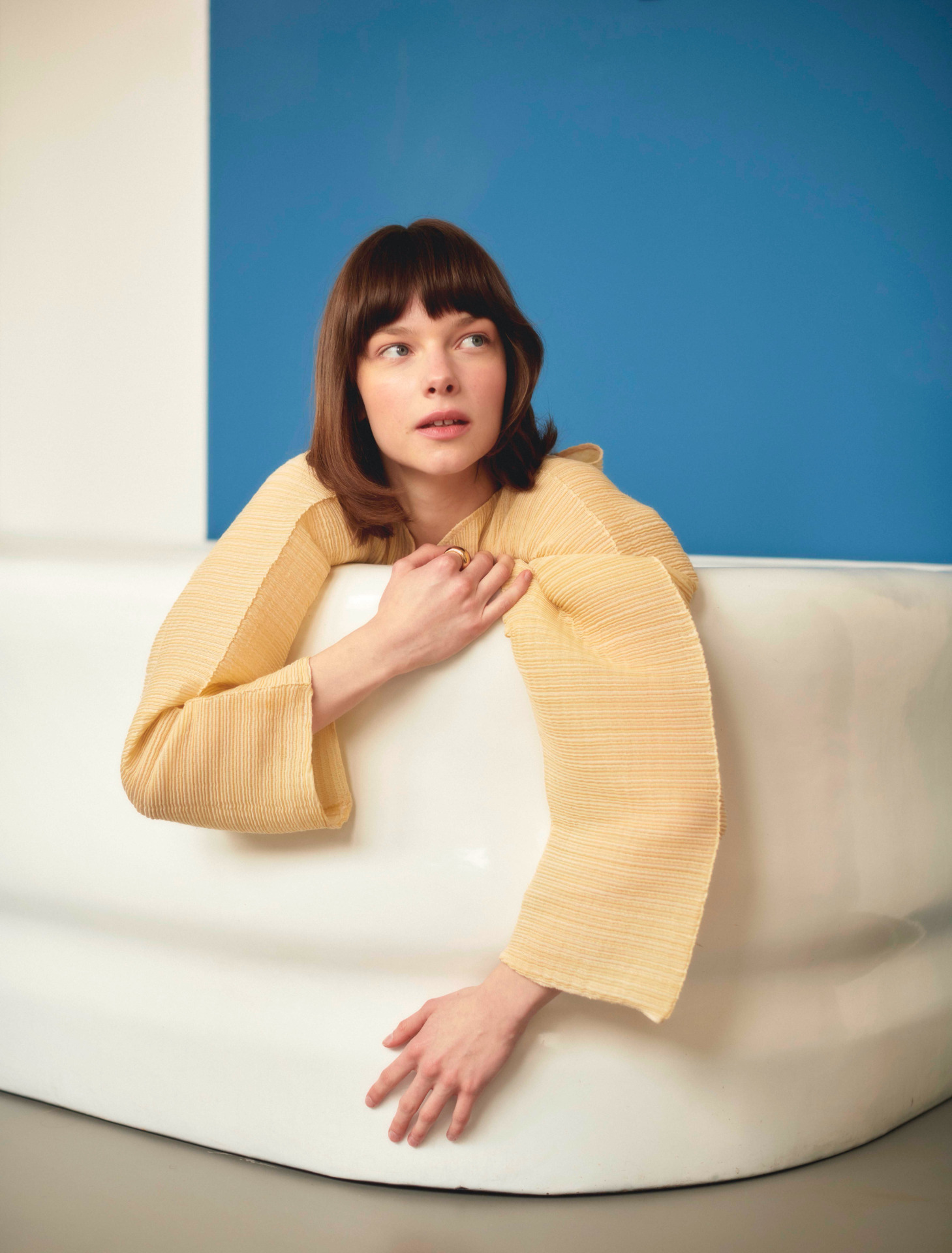 Zita a Glamour Magazinban